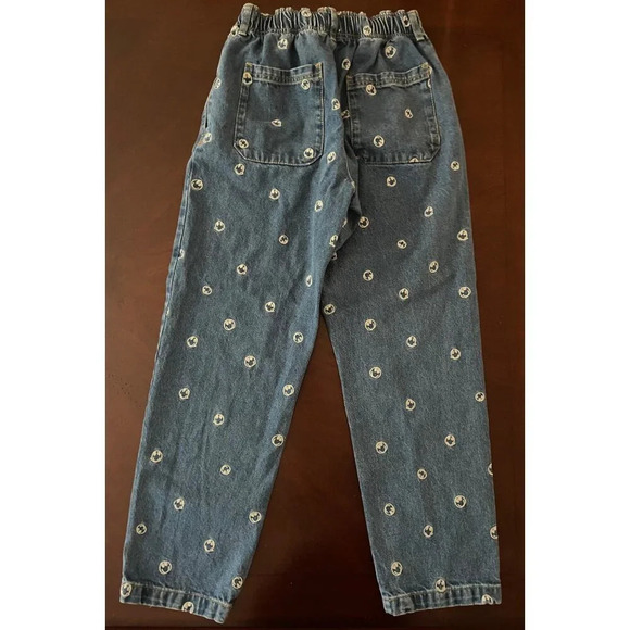 Urban Outfitters BDG Baggy 90s Jeans Smiley Face Embroidered Size Small Grunge - Picture 3 of 12